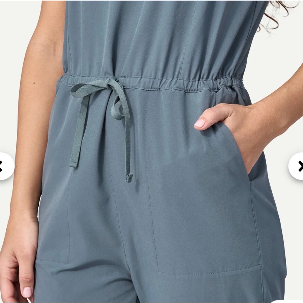 Patagonia Light Plume Grey Fleetwith Jumpsuit